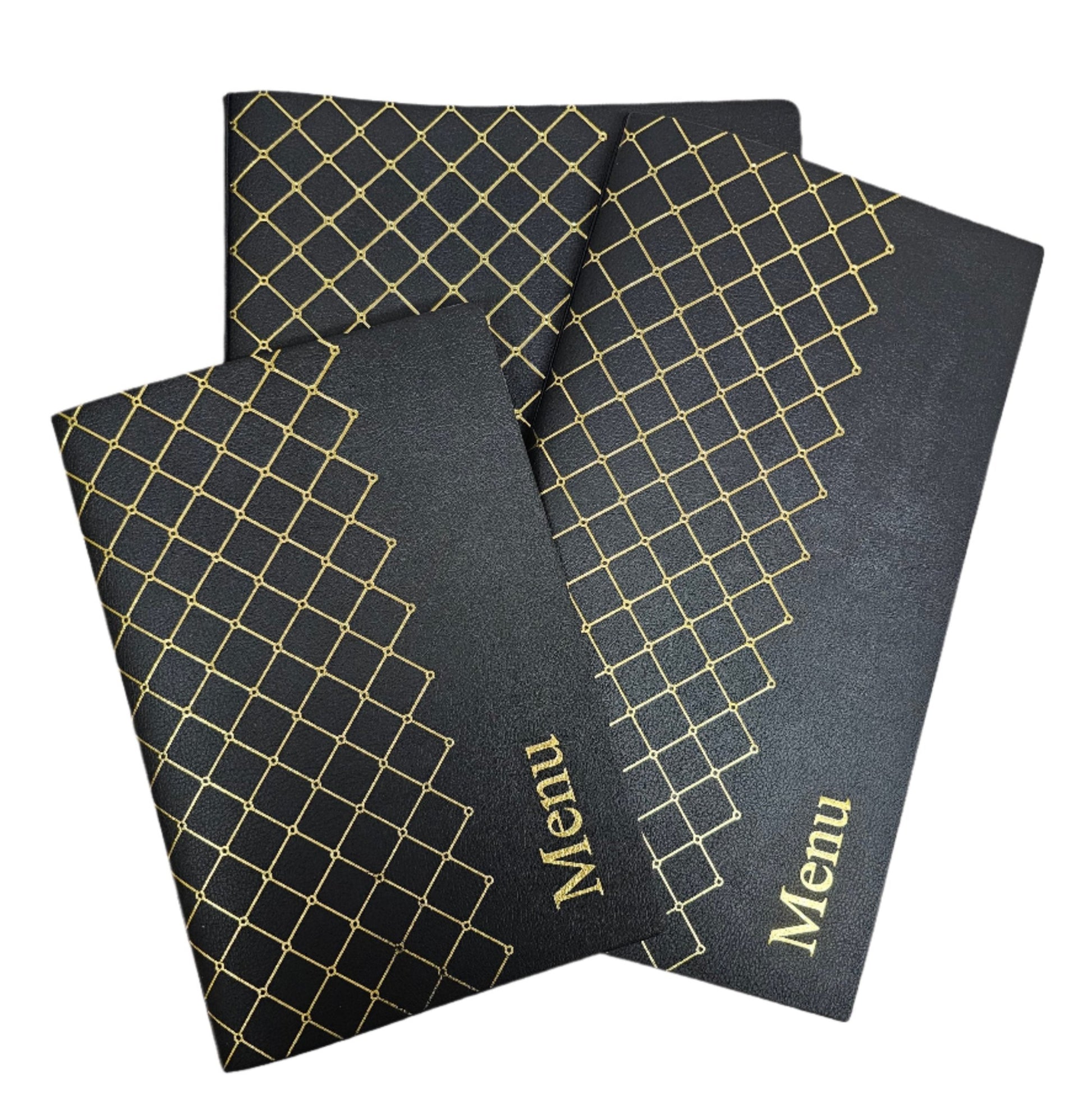 Cardiff Geometric Menu Cover