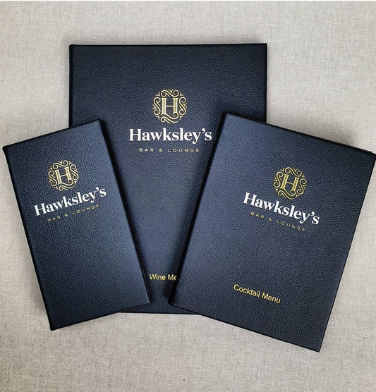 Брюссель полные кожаные обложки меню