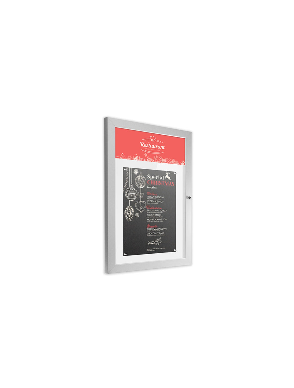 Слумлок с освещением меню