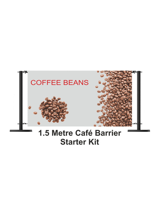 Стартовый комплект для кафе с барьером длиной 1,5 метра