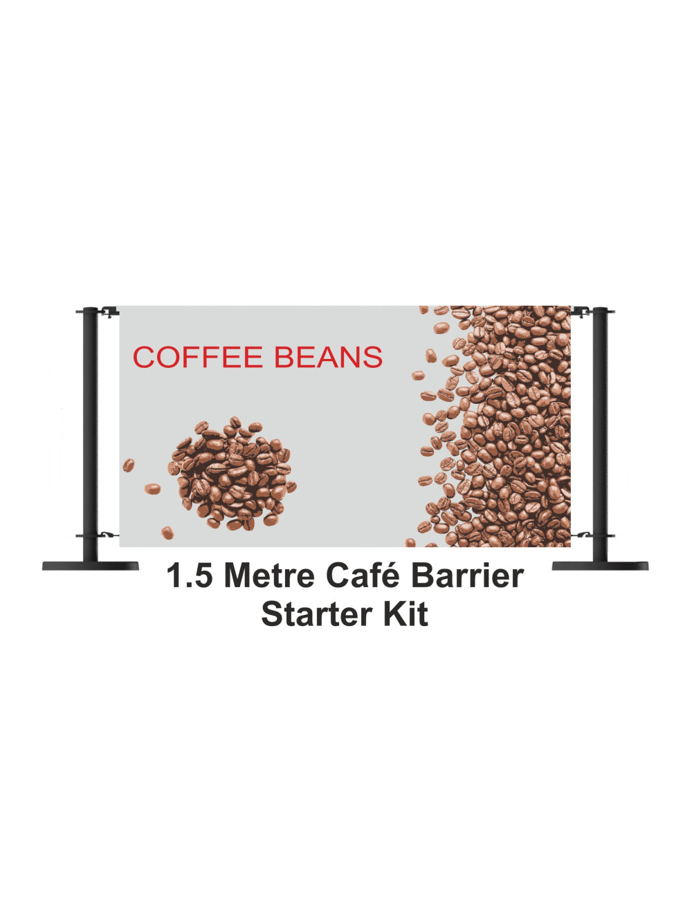 Стартовый комплект для кафе с барьером длиной 1,5 метра