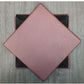 Dark Grapeshelly Leather Coaster- 10 см SQ (продажа)