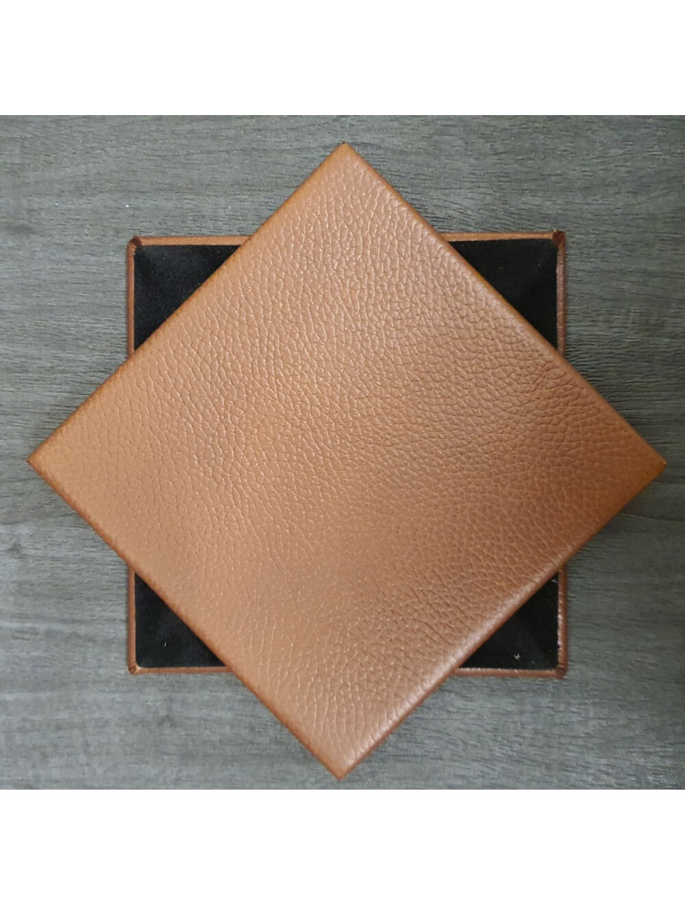 Castagna Shelly Leather Coaster- 10cm Sq (распродажа)