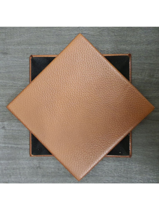 Castagna Shelly Leather Coaster- 10 см Sq (продажа)