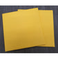 Желтая кожаная подставка Shelly - 10 см кв. (распродажа)