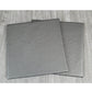 Black Shelly Leather Coaster- 10 см SQ (продажа)
