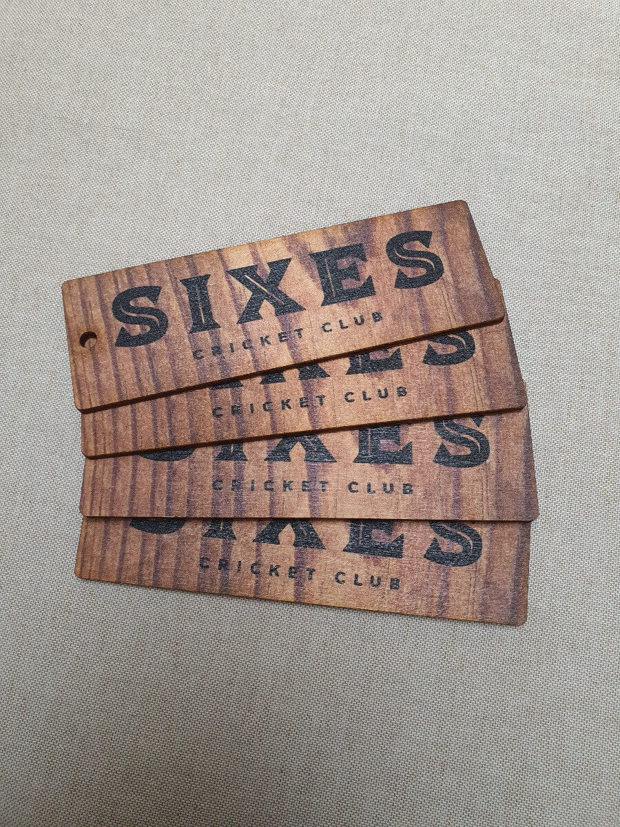 Гравированные деревянные ключевые кольца