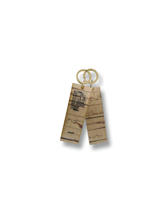 Бичховые деревянные ключевые теги