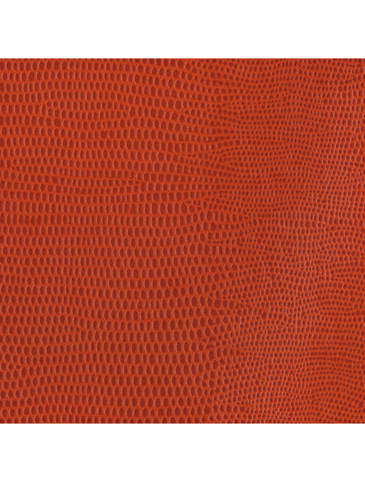 Berlin Lizard Orange Material Swatch